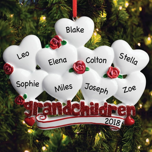 Personalized Planet Personalizable Ornaments, Resin Red, 0.50 x 4.00 x 3.00 Inches, 0.50 lb
