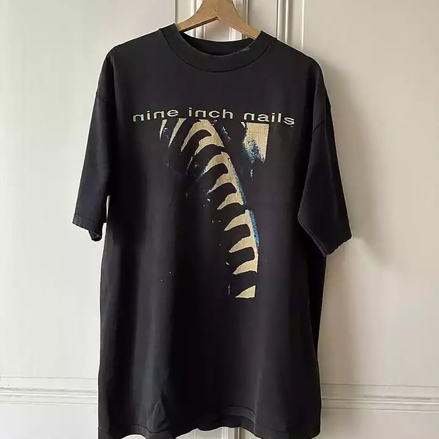 90s 1994 USA製 NINE INCH NAILS the downward spiral Tシャツ