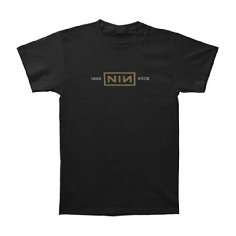 Nine Inch Nails Men's 1989 - 2009 Tour Slim Fit T-shirt Nine Inch Nails Men's 1989 - 2009 Tour Slim Fit T-shirt