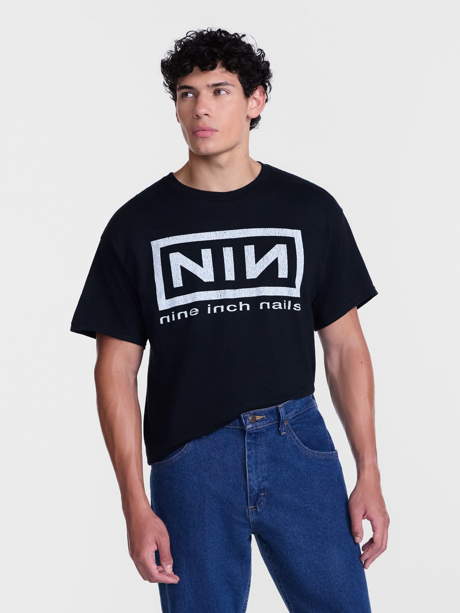 Nine Inch Nails Men's and Big Men's Graphic Tee with Short Sleeves, Sizes S-3XL