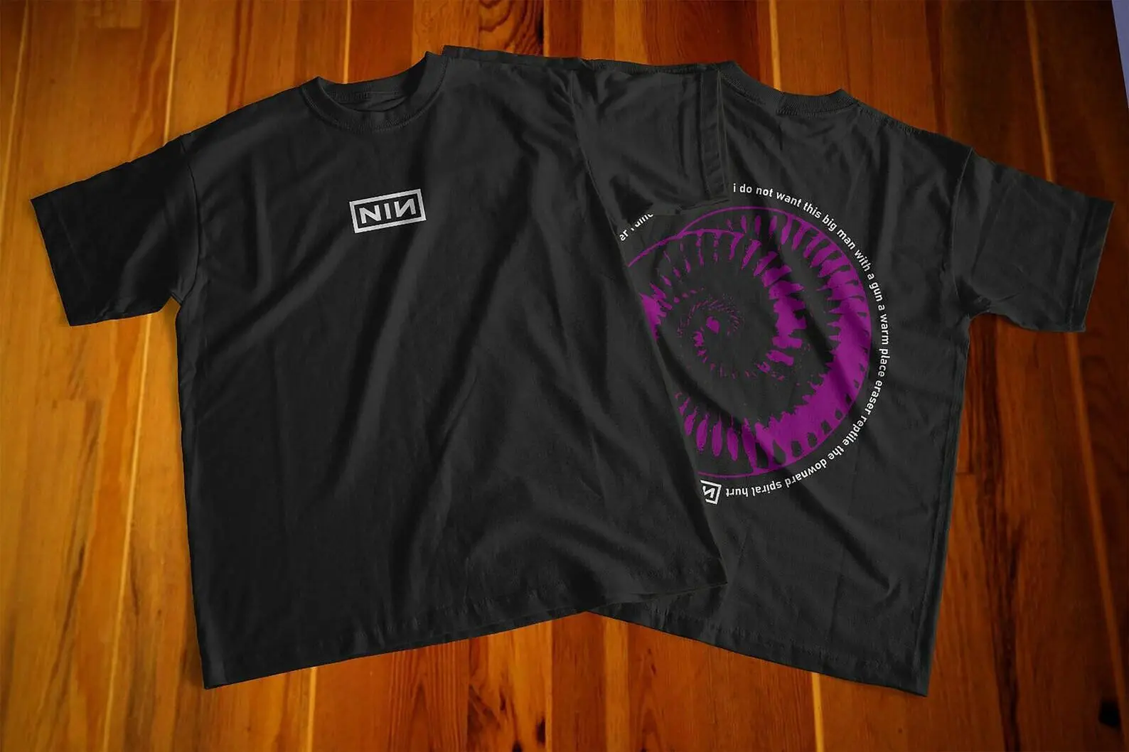 Nine Inch Nails NIN Downward Spiral Band Tour 1994 For Fans Tshirt