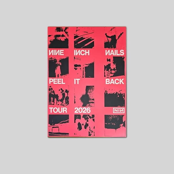 Nine Inch Nails NIN Peel It Back Tour 2026 Poster Size 24''x36'' Goldengate