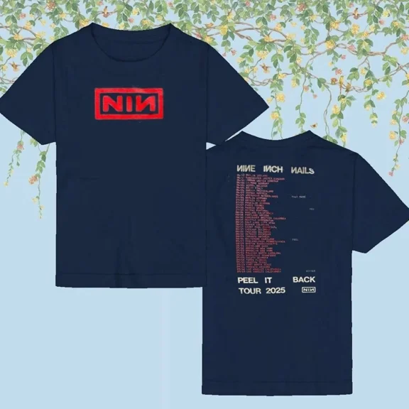 Nine! Inch Nails Peel It Back Tour 2025 NIN Concert Fan Gifts T-Shirt