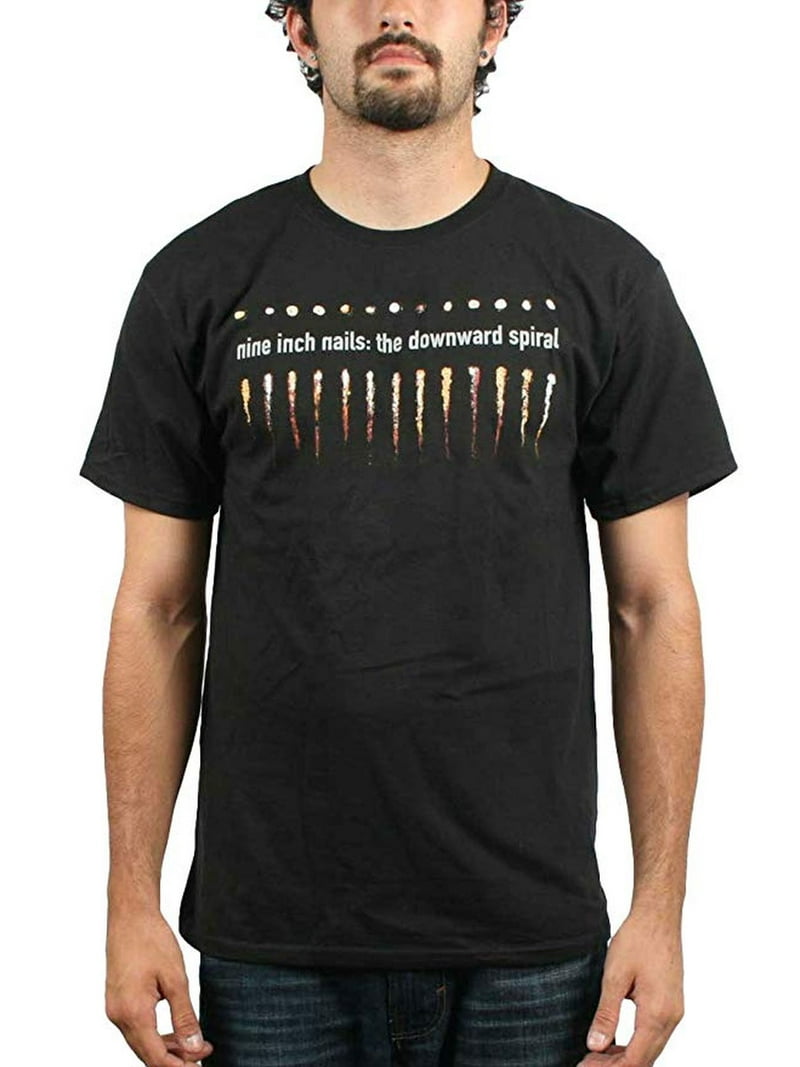 Nine Inch Nails Salt and Teeth Spiral Slim T-Shirt - Walmart.com