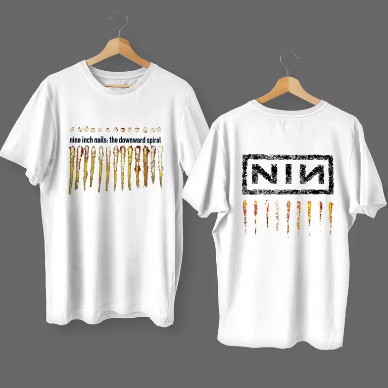 Nine Inch Nails The Downward Spiral T Shirt Hot Trending Shirt Vintage Fan Gift Tee Birthday Gift Walmart