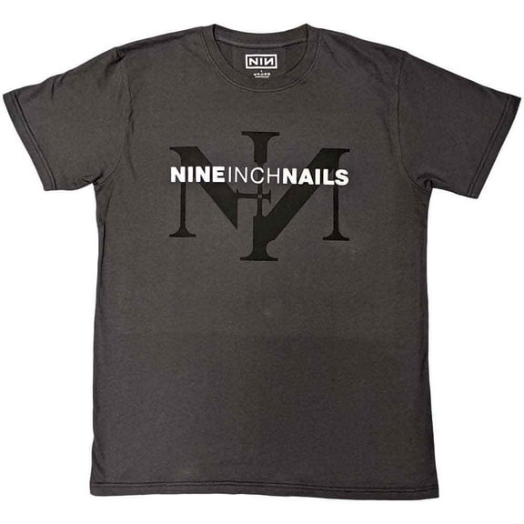 Nine Inch Nails Unisex T-Shirt: Icon & Logo (Large)