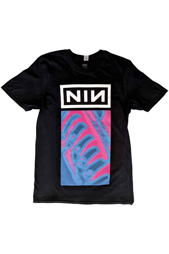 Nine Inch Nails Unisex T-Shirt Pretty Hate Machine Neon (X-Large)