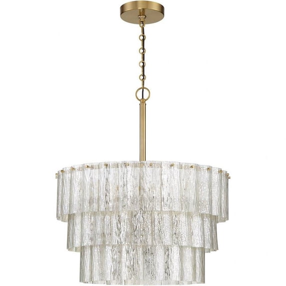 Nine Light 3-Tier Pendant 20.5 inches Wide By 25 inches High Bailey Street Home 139-Bel-3823051