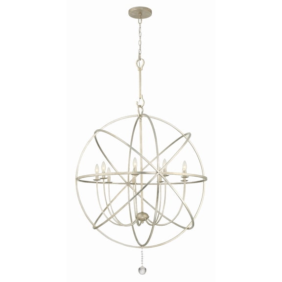 Crystorama Lighting - Nine Light Chandelier - Chandelier - Solaris - Nine Light