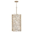 thumbnail image 1 of -Nine Light Large Drum Foyer In Transitional Style-16 Inches Wide By 41.75 Inches Tall-Burnished Gold Finish Fredrick Ramond Lighting Fr33108bng, 1 of 1