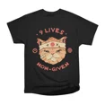 thumbnail image 1 of Nine Lives NonGiven T-Shirt Tee Gift For Him Merch For Her Apparel For Friend, 1 of 2