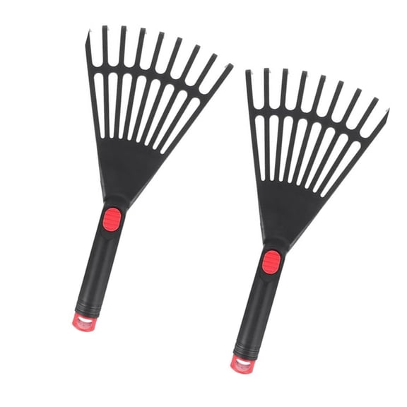 Nine Prongs Plastic Rakes Suitable For Home Garden And Agriculture Efficient Soil Aeration Landscaping Weeding Removal