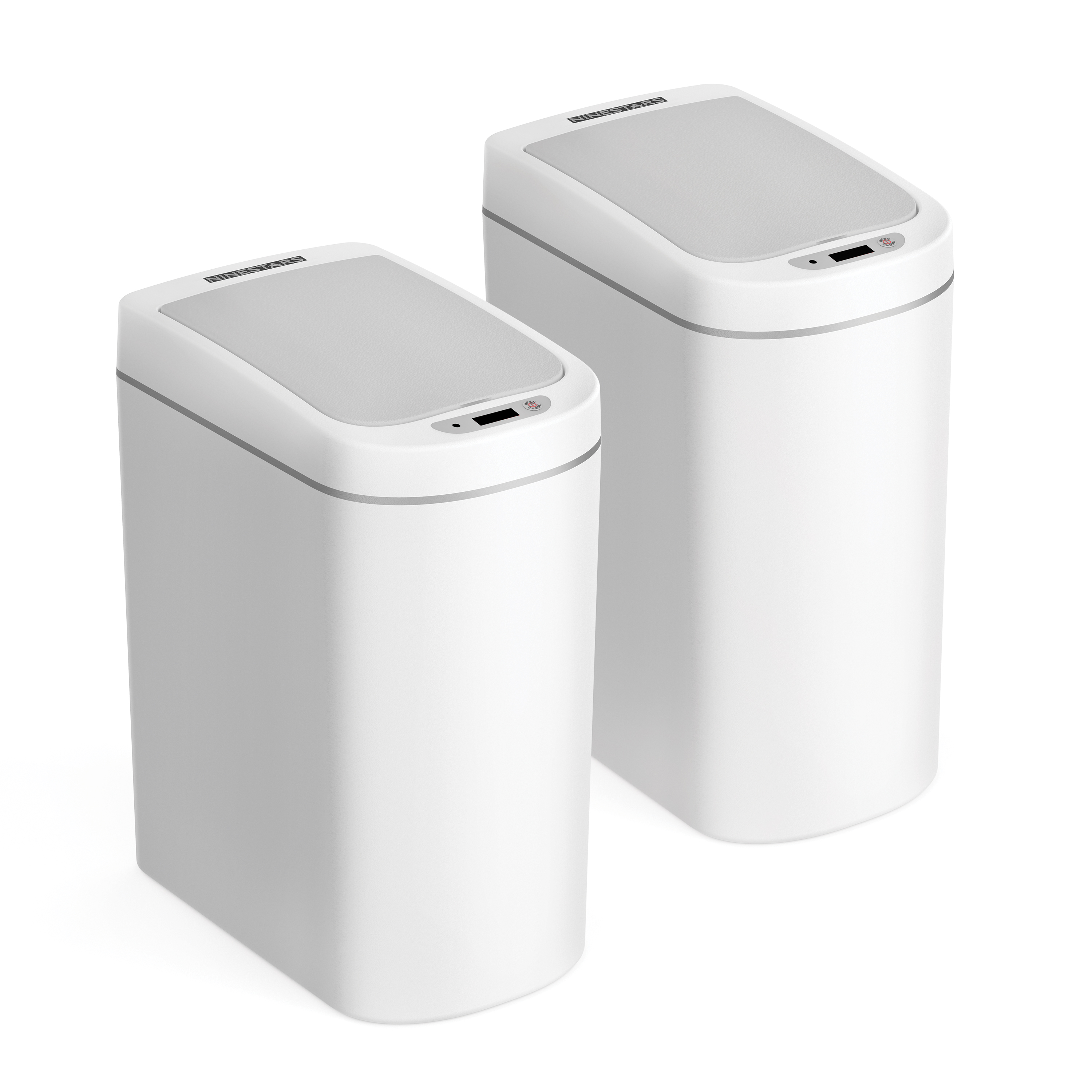 Nine Stars 21.1 Gallon Trash Can, Motion Sensor Touchless Kitchen Trash