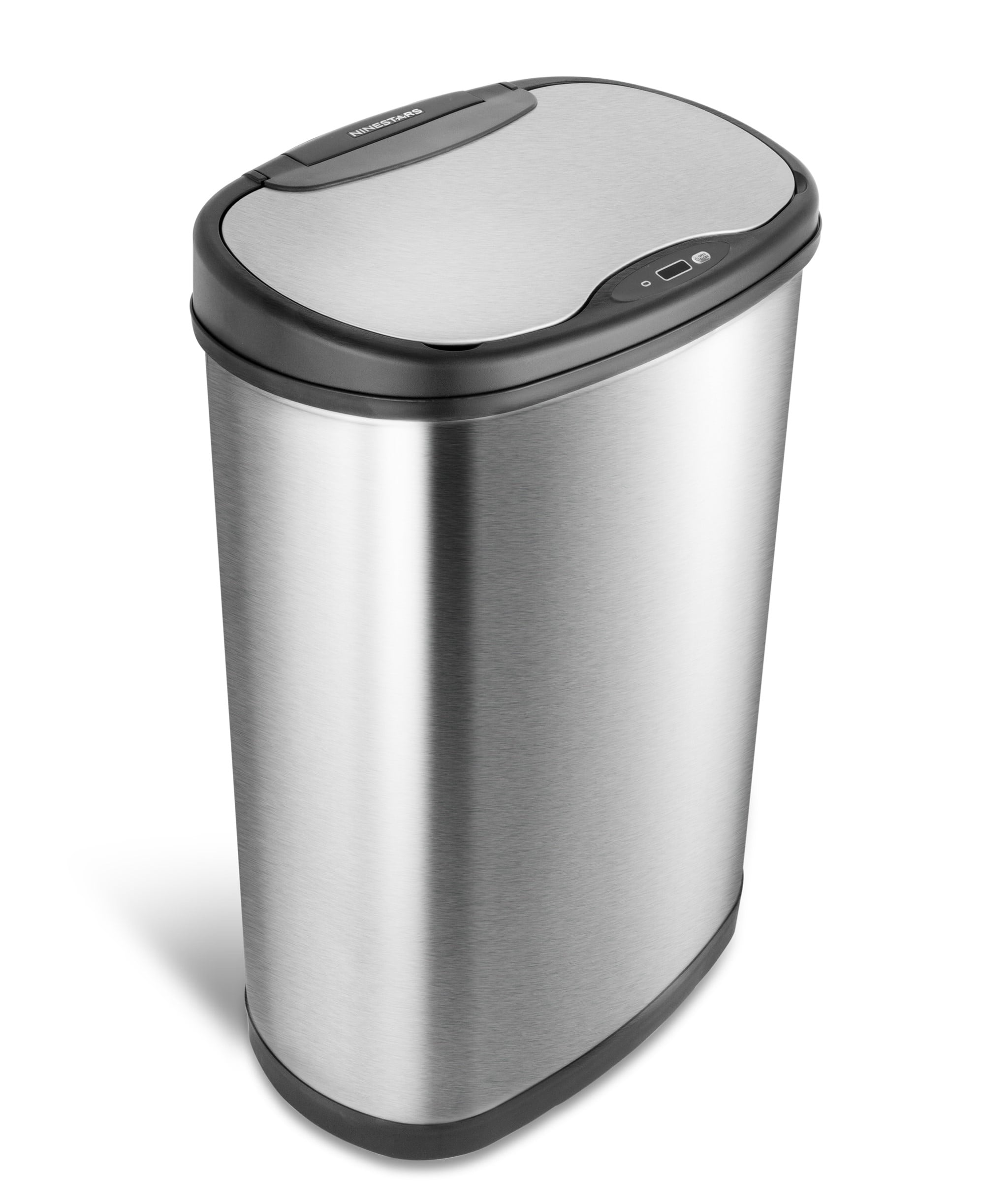 Nine Stars Touchless 13.2 Gallon Trash Can with Au