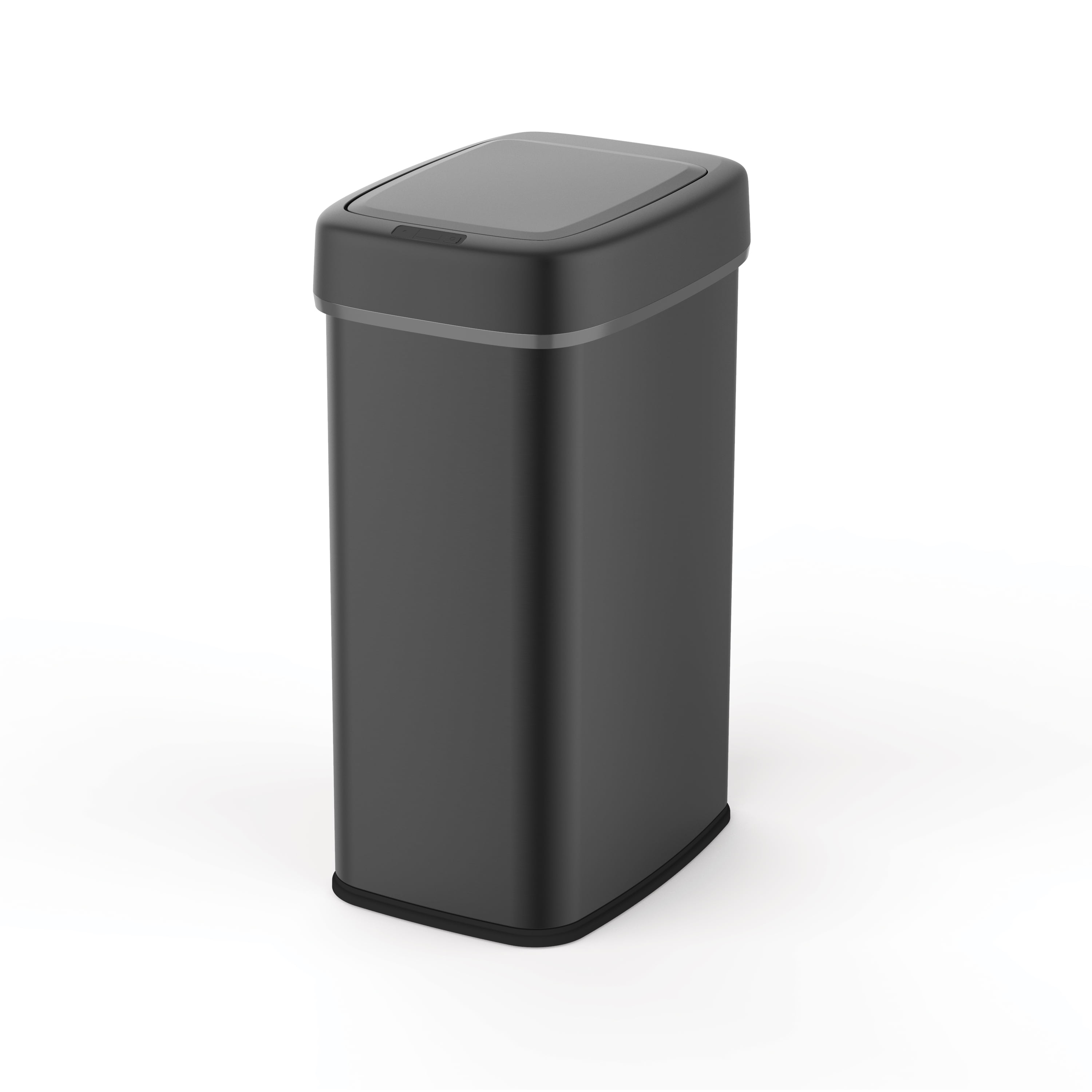 Nine Stars 13.2 Gallon Trash Can, Touchless Square Kitchen Trash Can
