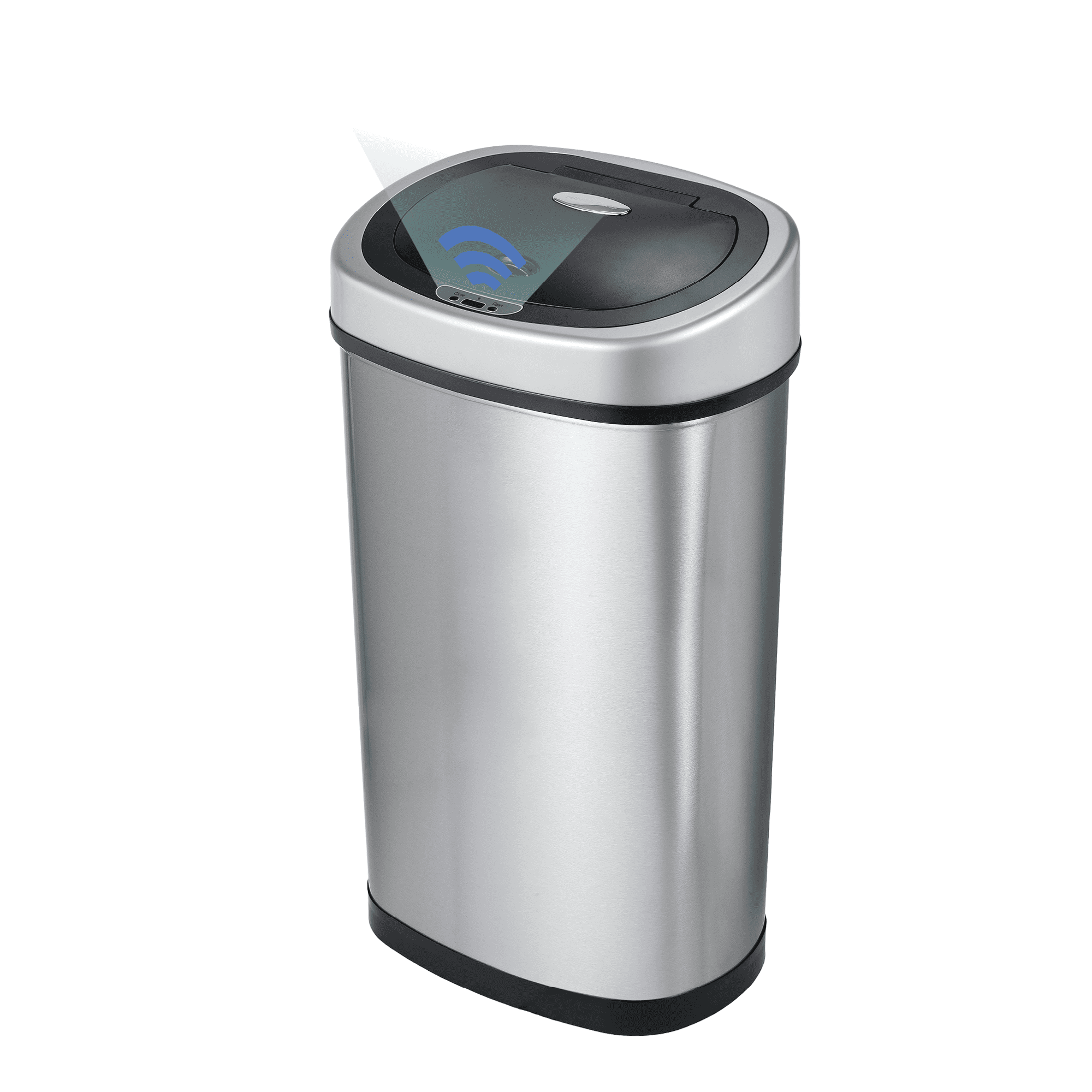 Nine Stars Automatic Kitchen Trash Can, 13 Gallon Motion Sensor Bin ...