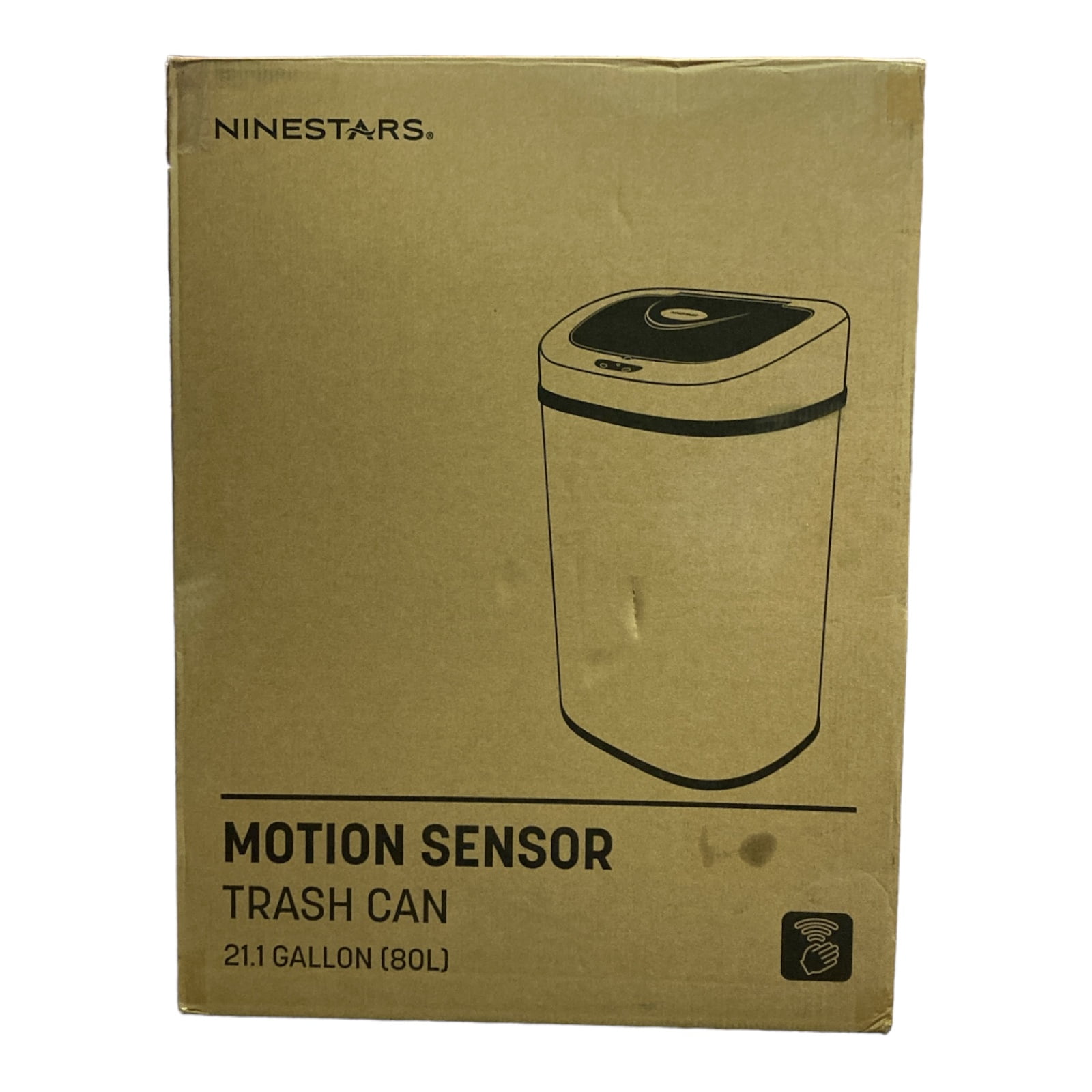 21 Gallon Stainless Steel Touchless Kitchen Trash Can