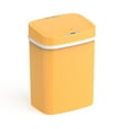 Nine Stars 3.2 Gallon Trash Can, Plastic Touchless Bathroom Trash Can