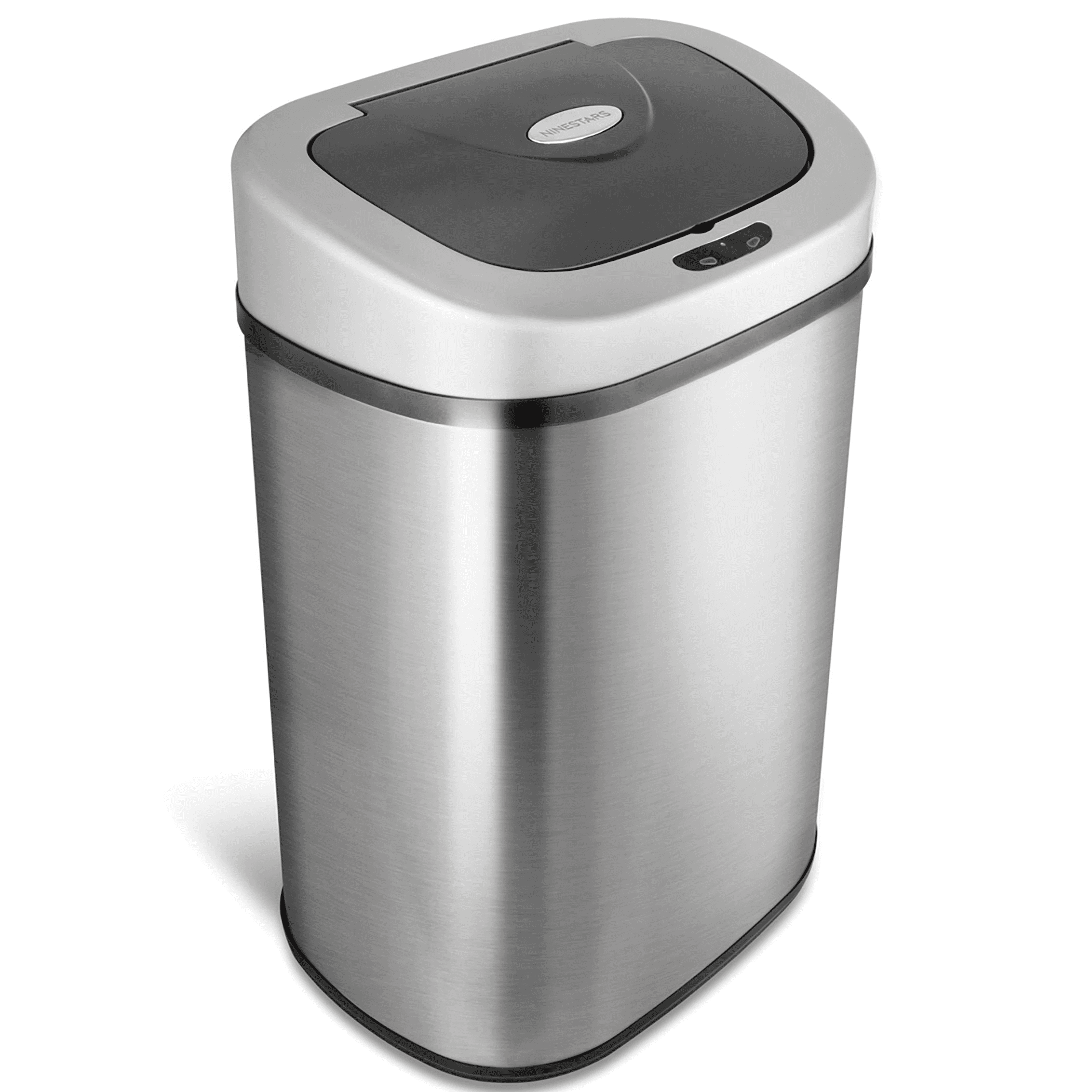 Nine Stars 21.1 Gallon Trash Can Motion Sensor Touchless Kitchen Trash Can Stainless Steel