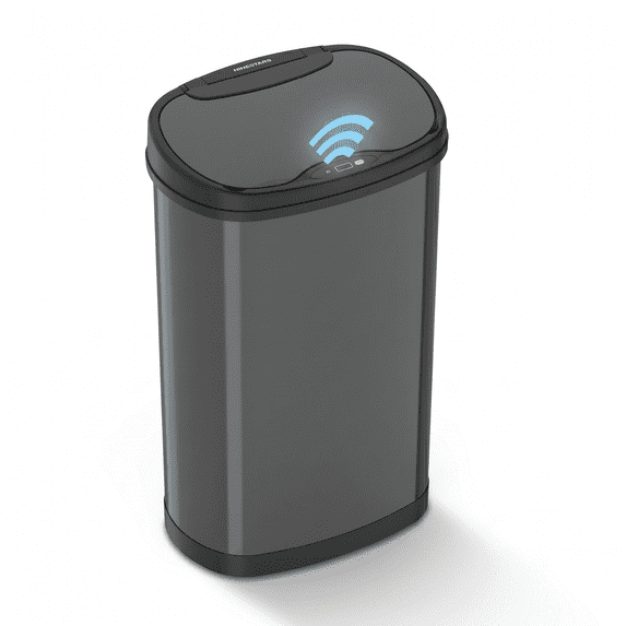 Nine Stars 13 Gallon Motion Sensor Trash Can + Trash Bags