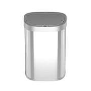 Nine Stars Bote de Basura Autom tico para Cocina, 21 Galones de Acero Inoxidable, Sensor de Movimiento Manos Libres con Tapa de Cierre Suave, Aged