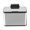 thumbnail image 1 of Nine Stars Countertop Kitchen Compost Caddy, 0.8 Gallon Stainless Steel Compost Caddy, 1 of 7