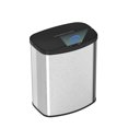 thumbnail image 1 of Nine Stars Automatic Bathroom Trash Can, 2.1 Gallon Stainless Steel, Motion Sensor Garbage Bin with Soft Close Lid, Silver, 1 of 8