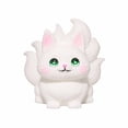 thumbnail image 1 of Nine-Tailed Fox Squishy Toy Slow Rising Anxiety Relief Squeeze Ball Fidget for Kids Adults Teens Anti-Stress Party Favor Goodie Bag Filler Stocking Stuffer Desk Decoration, 1 of 4