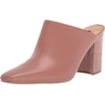 thumbnail image 1 of Nine West Ariane New Light Rust Squared Toe Slip On Block Heel Fashion Pumps (New Light Rust, 6.5), 1 of 6