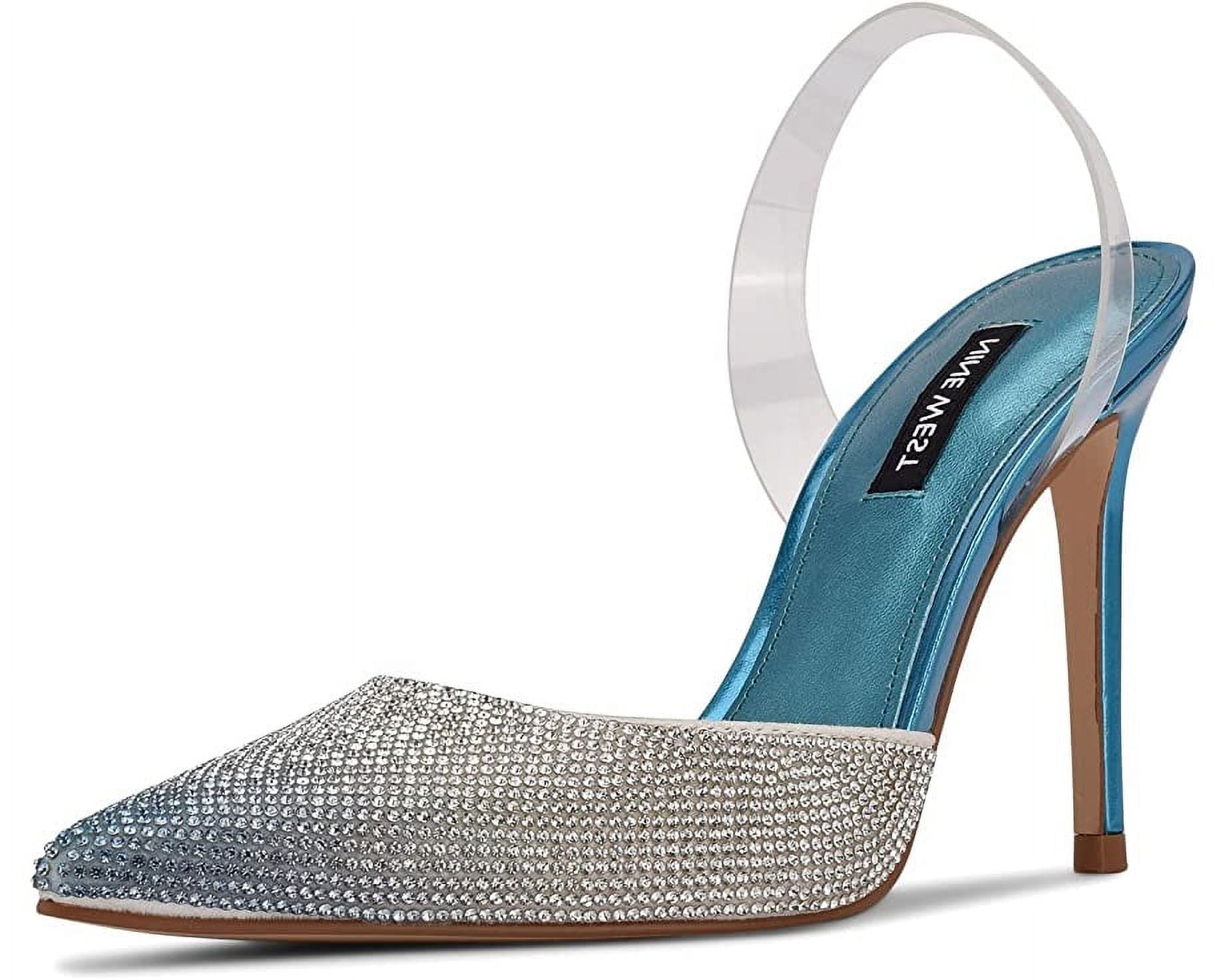 blue dress silver heels Cher Jumpsuit L / Amazon Love Bird main image 0