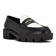 thumbnail image 1 of Nine West Maibel Women's Slip-On Loafers Color: Black White Size: 10, 1 of 4