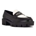 thumbnail image 1 of Nine West Maibel Women's Slip-On Loafers Color: Black White Size: 11, 1 of 4