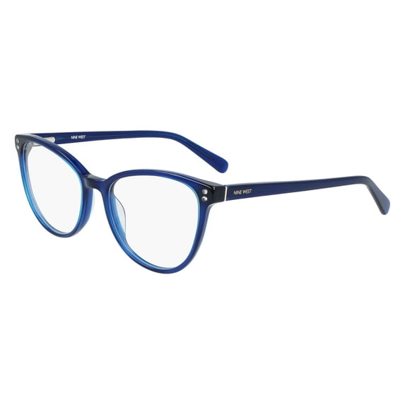 Nine West NW5196 400 Women's Navy Cat Eye Plastic Frame Eyeglasses