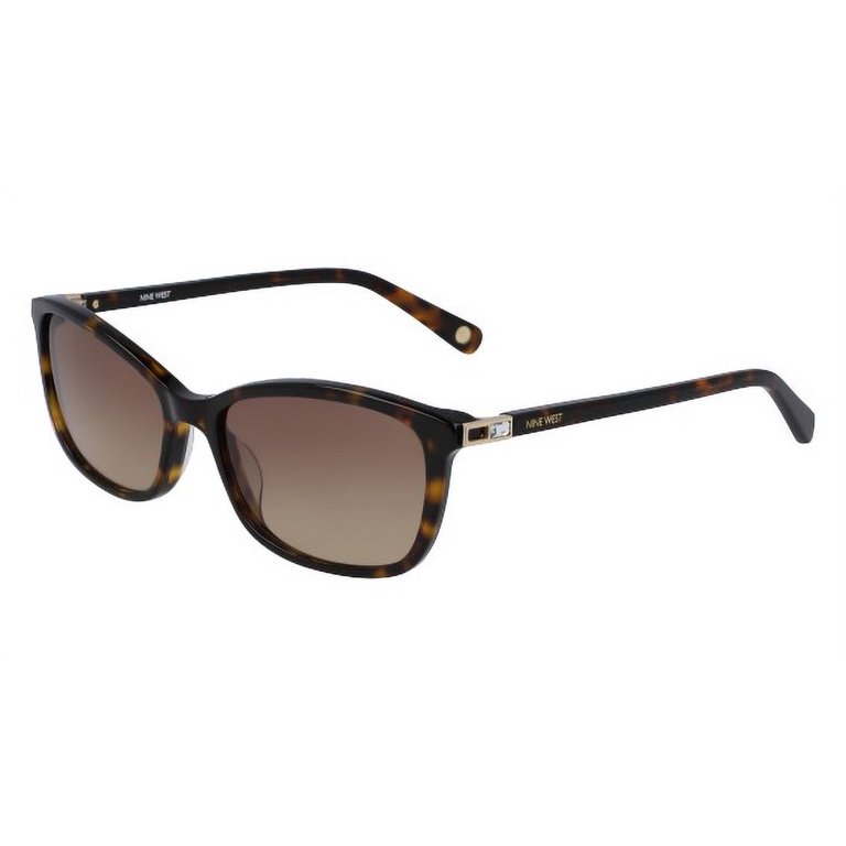 Nine West NW634S Sunglasses 237 Dark Tortoise - Walmart.com