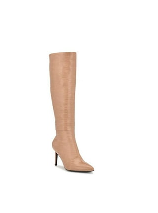  Nine West Women's ORECE Knee High Boot, Cognac, 6.5 : Clothing,  Shoes & Jewelry