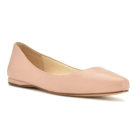 Nine West Speakup Women's Ballet Flats Color: Light Natural Size: 9