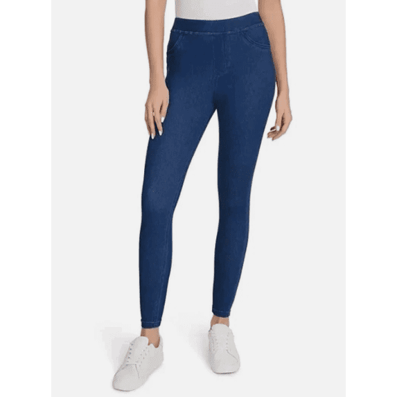 Nine West Women's Denim Legging Size L 12-14 Medium Indigo