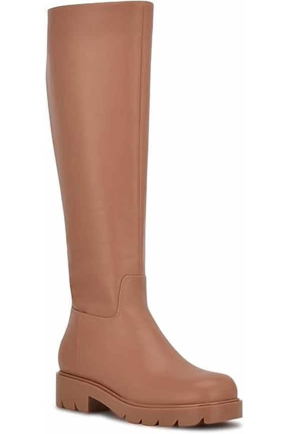 Women's Faux Leather Knee-High Boots