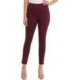 thumbnail image 1 of Nine West Women's Heidi Pull-On Skinny Pant Winetasting, Size 16, 1 of 2