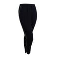 thumbnail image 1 of Nine West Women's Piped Pull-On Pants (8, Black/Loden), 1 of 2