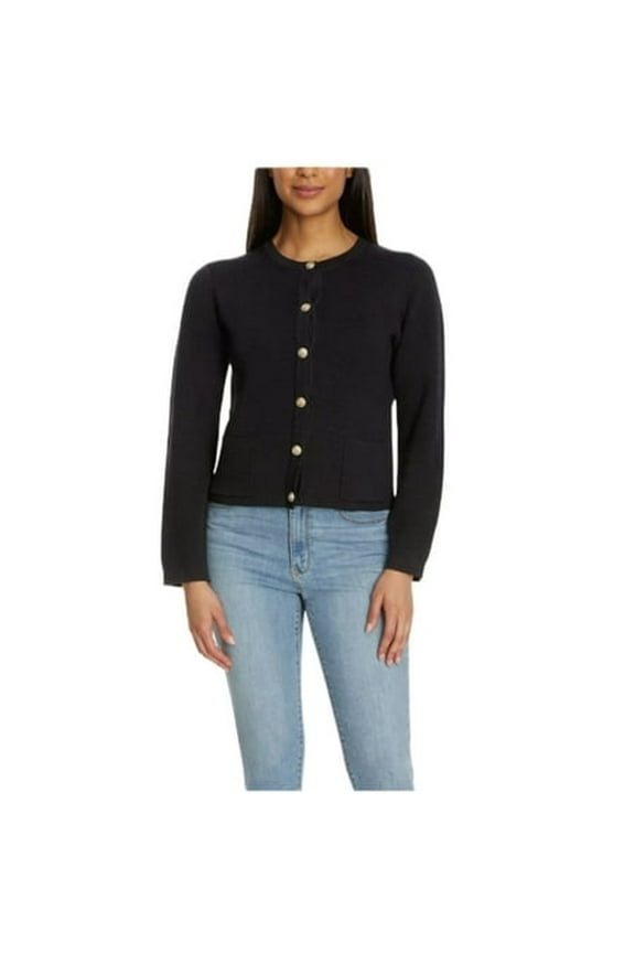 Women's Spring Cardigan, Black X-Small