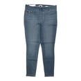 thumbnail image 1 of Nine West Women's Stretch Denim Mid-Rise Elastic Waist Heidi Pull On Pants (Getty, 14), 1 of 14