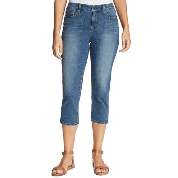 Nine West Women's Stretch Relaxed Leg Chrystie Capri Pants (Diana, 10)