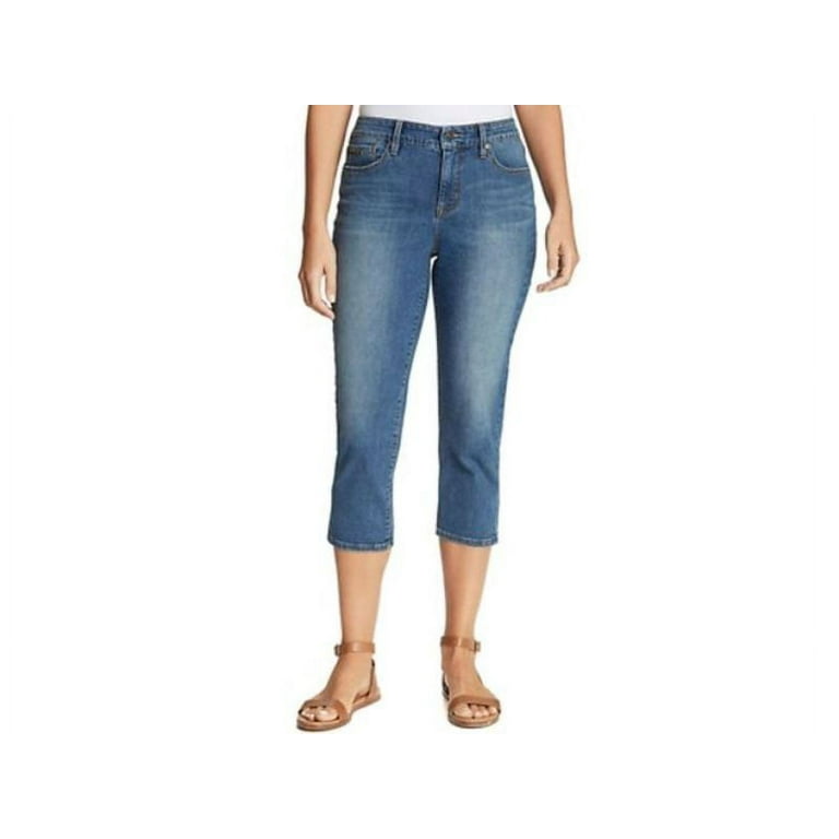 Nine West Women's Stretch Relaxed Leg Chrystie Capri Pants (Diana