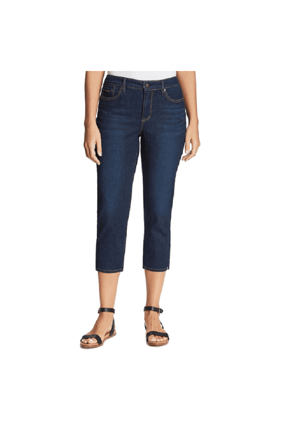 Women's Stretch Relaxed Leg Chrystie Capri Pants (Feronia, 4)