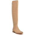 thumbnail image 1 of Nine West Womens Allair 2 Faux Suede Tall Knee-High Boots, 1 of 5