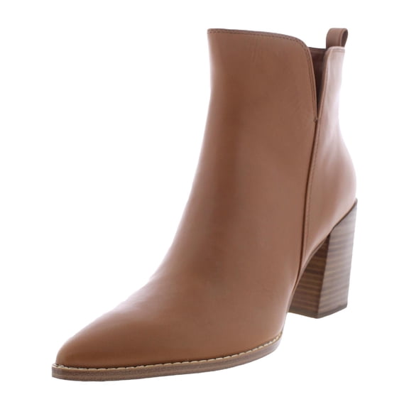 Nine West Womens Birds Leather Casual Ankle Boots