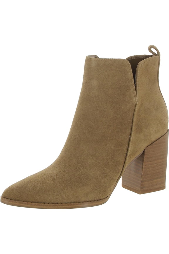 Womens Birds Suede Casual Ankle Boots