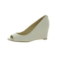 thumbnail image 1 of Nine West Womens Cape 9x9 Suede Peep Toe Wedge Heels, 1 of 3
