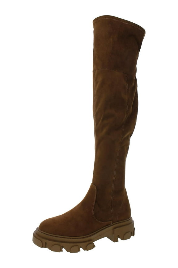 Womens Cellie Faux Suede Tall Over-The-Knee Boots